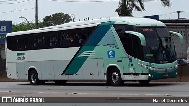 Santa Fé Transportes 094 na cidade de Betim, Minas Gerais, Brasil, por Hariel Bernades. Número da foto: #9716858.