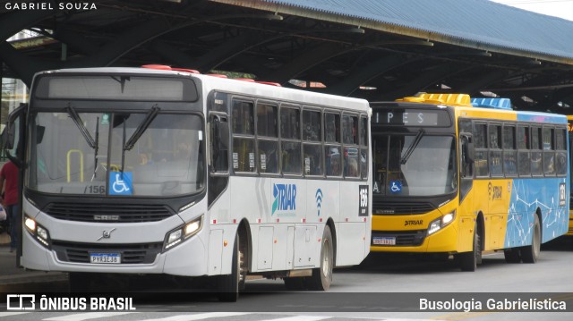 Sharp Transportes 156 na cidade de Araucária, Paraná, Brasil, por Busologia Gabrielística. ID da foto: 9718427.