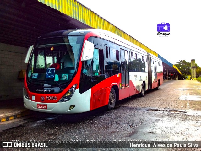 Itajaí Transportes Coletivos 2000 na cidade de Campinas, São Paulo, Brasil, por Henrique Alves de Paula Silva. Número da foto: #9717738.