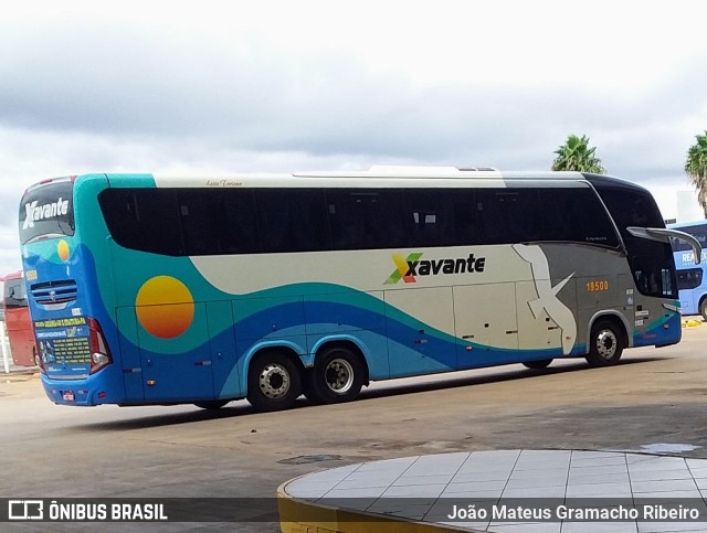 Viação Xavante 19500 na cidade de Goiânia, Goiás, Brasil, por João Mateus Gramacho Ribeiro. Número da foto: #9716865.