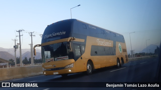 TranSantin JTGV66 na cidade de Rancagua, Cachapoal, Libertador General Bernardo O'Higgins, Chile, por Benjamín Tomás Lazo Acuña. Número da foto: #9716685.