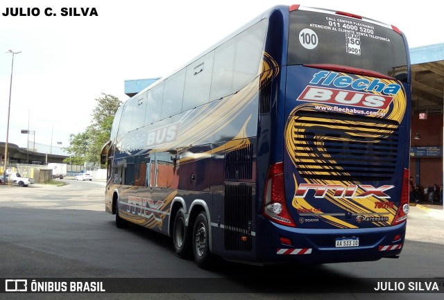 Flecha Bus 78076 na cidade de Porto Alegre, Rio Grande do Sul, Brasil, por JULIO SILVA. Número da foto: #9719357.