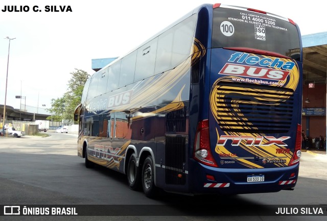 Flecha Bus 78076 na cidade de Porto Alegre, Rio Grande do Sul, Brasil, por JULIO SILVA. ID da foto: 9719357.