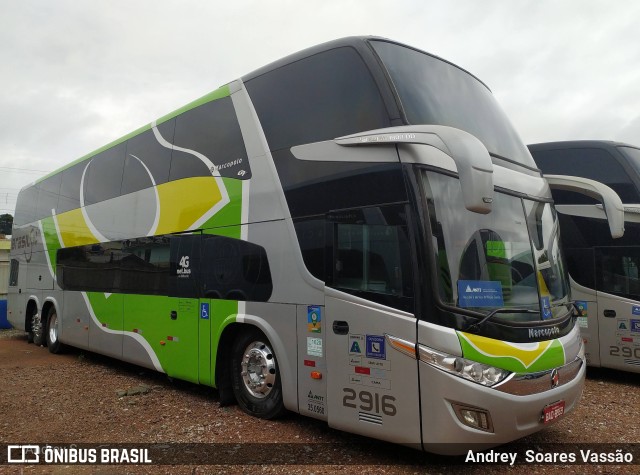 Brasil Sul Linhas Rodoviárias 2916 na cidade de Curitiba, Paraná, Brasil, por Andrey  Soares Vassão. ID da foto: 9719057.