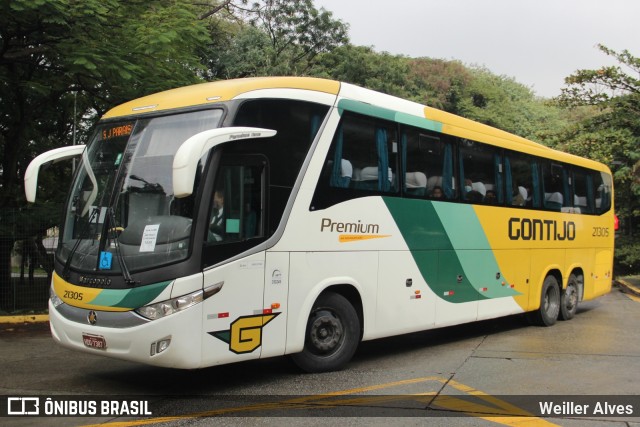 Empresa Gontijo de Transportes 21305 na cidade de São Paulo, São Paulo, Brasil, por Weiller Alves. ID da foto: 9718849.