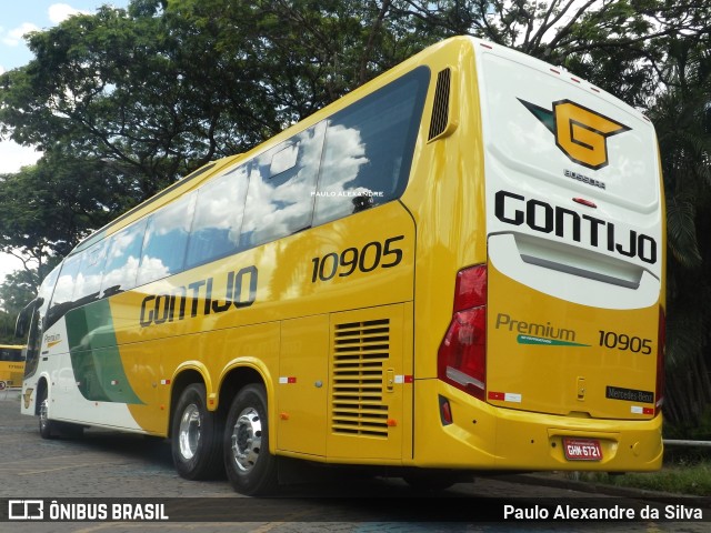 Empresa Gontijo de Transportes 10905 na cidade de Belo Horizonte, Minas Gerais, Brasil, por Paulo Alexandre da Silva. Número da foto: #9720879.
