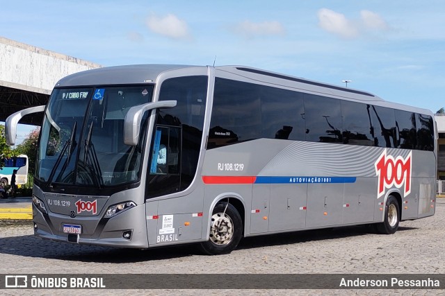 Auto Viação 1001 RJ 108.1219 na cidade de Campos dos Goytacazes, Rio de Janeiro, Brasil, por Anderson Pessanha. ID da foto: 9720943.