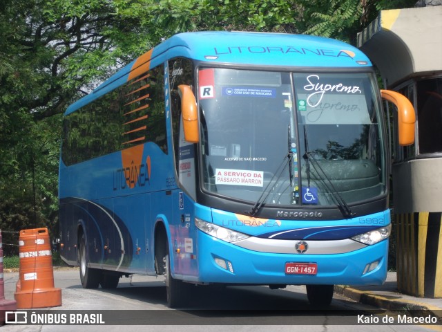 Litorânea Transportes Coletivos 5982 na cidade de São Paulo, São Paulo, Brasil, por Kaio de Macedo. Número da foto: #9720363.