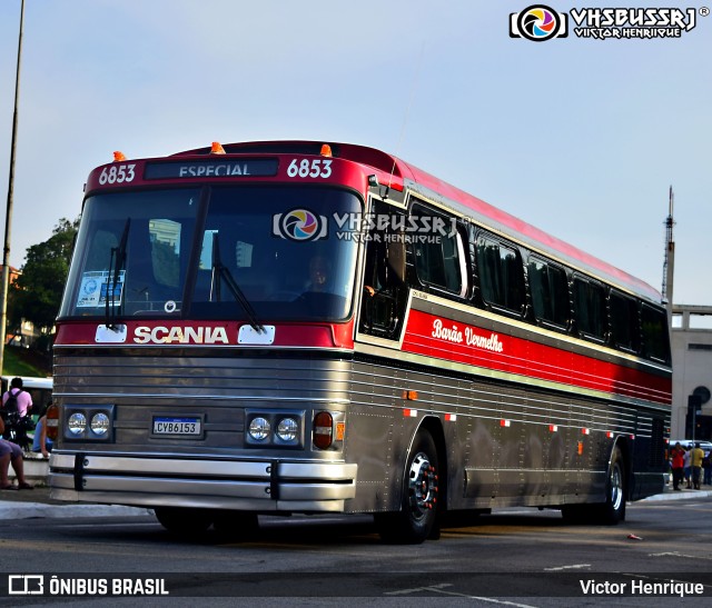 Ônibus Particulares 6853 na cidade de São Paulo, São Paulo, Brasil, por Victor Henrique. ID da foto: 9720648.