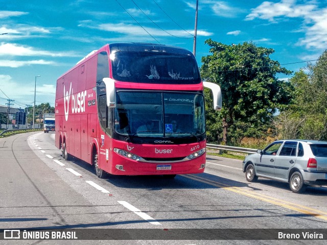 Buser Brasil Tecnologia 4410 na cidade de Campos dos Goytacazes, Rio de Janeiro, Brasil, por Breno Vieira. ID da foto: 9720198.