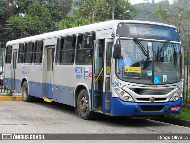Turb Petrópolis > Turp -Transporte Urbano de Petrópolis 6301 na cidade de Petrópolis, Rio de Janeiro, Brasil, por Diego Oliveira. Número da foto: #9720595.
