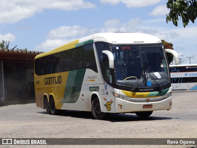 Empresa Gontijo de Transportes 18110 na cidade de Vitória da Conquista, Bahia, Brasil, por Rava Ogawa. ID da foto: 9720087.