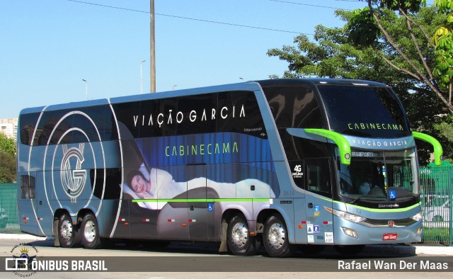Viação Garcia 8614 na cidade de São Paulo, São Paulo, Brasil, por Rafael Wan Der Maas. Número da foto: #9719885.