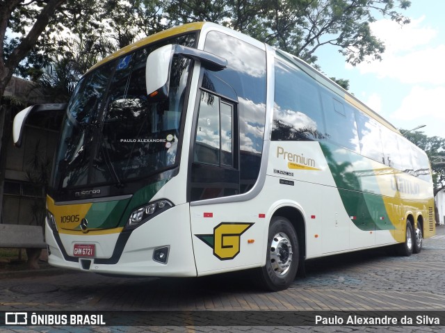 Empresa Gontijo de Transportes 10905 na cidade de Belo Horizonte, Minas Gerais, Brasil, por Paulo Alexandre da Silva. ID da foto: 9720875.