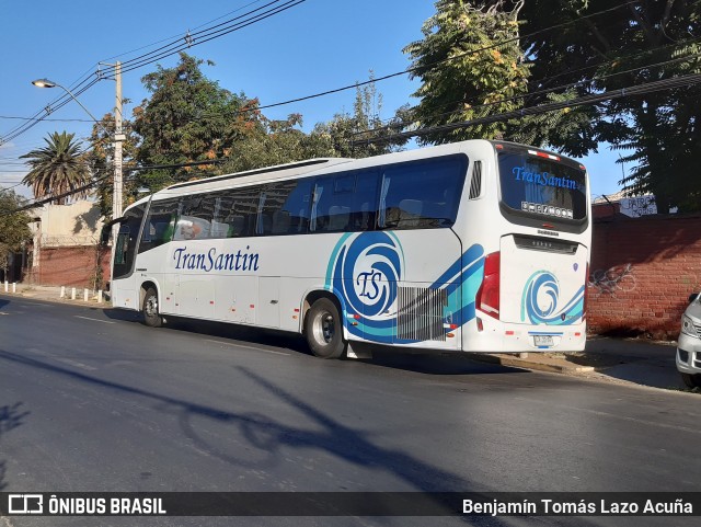TranSantin 194 na cidade de Estación Central, Santiago, Metropolitana de Santiago, Chile, por Benjamín Tomás Lazo Acuña. Número da foto: #9721048.