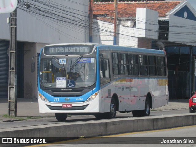 Transportadora Globo 771 na cidade de Recife, Pernambuco, Brasil, por Jonathan Silva. ID da foto: 9721218.