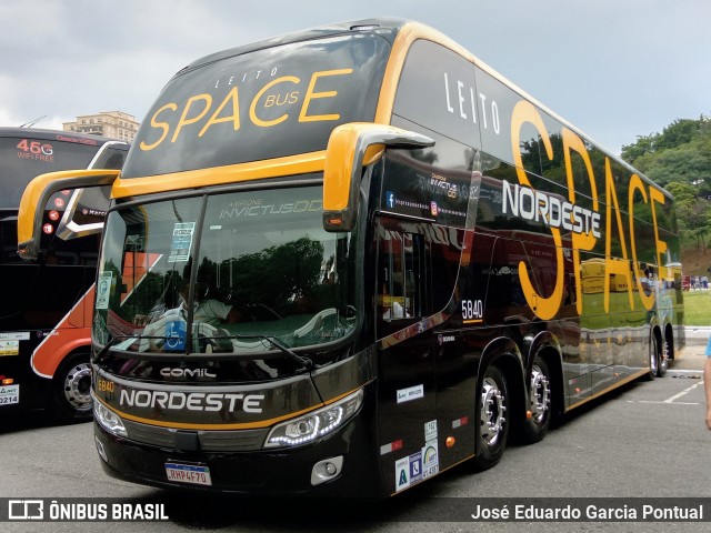 Expresso Nordeste 5840 na cidade de São Paulo, São Paulo, Brasil, por José Eduardo Garcia Pontual. Número da foto: #9721379.