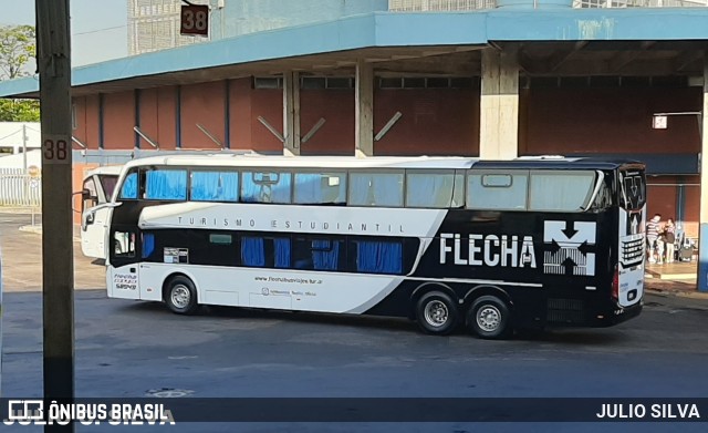 Flecha Bus 58549 na cidade de Porto Alegre, Rio Grande do Sul, Brasil, por JULIO SILVA. ID da foto: 9723292.