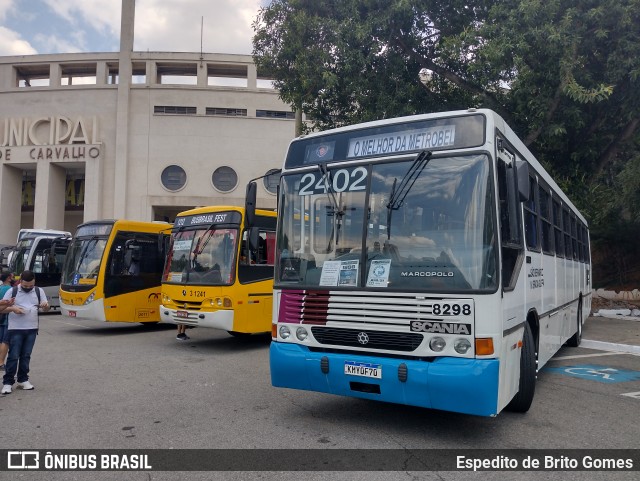 Ônibus Particulares 8298 na cidade de São Paulo, São Paulo, Brasil, por Espedito de Brito Gomes. Número da foto: #9723634.