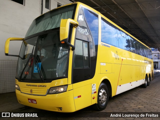 Viação Itapemirim 49007 na cidade de Ipatinga, Minas Gerais, Brasil, por André Lourenço de Freitas. Número da foto: #9723362.