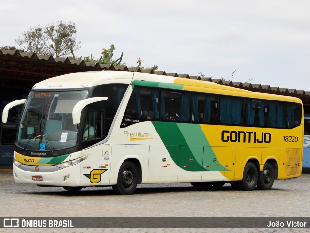 Empresa Gontijo de Transportes 18220 na cidade de Vitória da Conquista, Bahia, Brasil, por João Victor. Número da foto: #9723232.