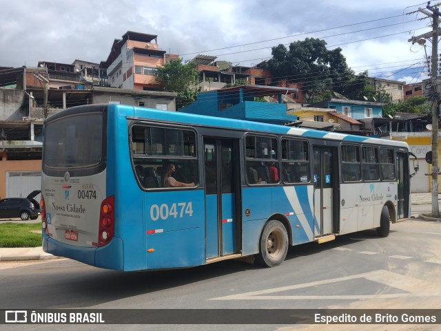 Viação Nossa Cidade 00474 na cidade de Franco da Rocha, São Paulo, Brasil, por Espedito de Brito Gomes. Número da foto: #9723153.