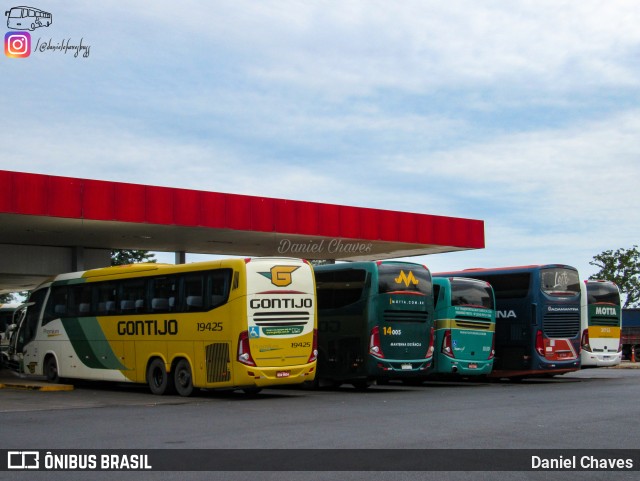 Empresa Gontijo de Transportes 19425 na cidade de Ribeirão Preto, São Paulo, Brasil, por Daniel Chaves. ID da foto: 9721286.