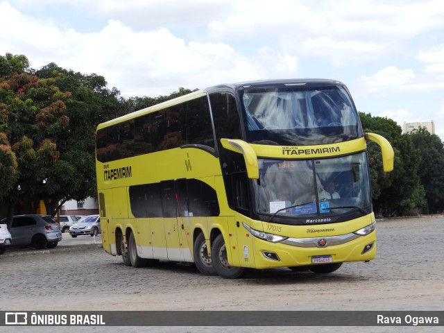 Viação Itapemirim 17015 na cidade de Vitória da Conquista, Bahia, Brasil, por Rava Ogawa. ID da foto: 9721589.