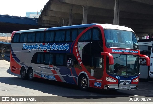 Transporte Puerto Deseado 590 na cidade de Porto Alegre, Rio Grande do Sul, Brasil, por JULIO SILVA. Número da foto: #9723080.