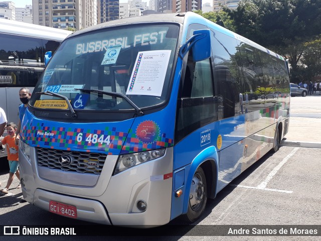Viação Paratodos > São Jorge > Metropolitana São Paulo > Mobibrasil 6 4844 na cidade de São Paulo, São Paulo, Brasil, por Andre Santos de Moraes. Número da foto: #9721887.