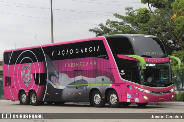 Viação Garcia 8715 na cidade de São Paulo, São Paulo, Brasil, por Jovani Cecchin. ID da foto: 9723198.