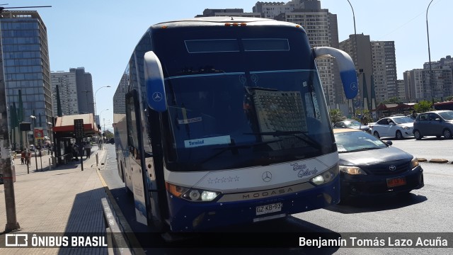 Buses Gallardo 026 na cidade de Estación Central, Santiago, Metropolitana de Santiago, Chile, por Benjamín Tomás Lazo Acuña. Número da foto: #9721657.