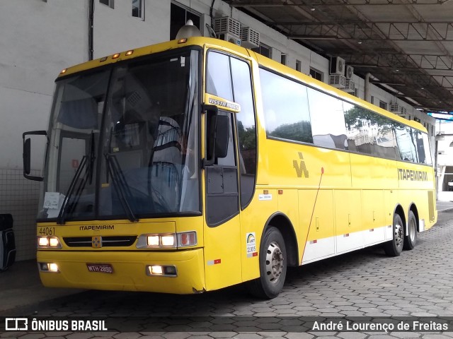Viação Itapemirim 44061 na cidade de Ipatinga, Minas Gerais, Brasil, por André Lourenço de Freitas. Número da foto: #9723431.