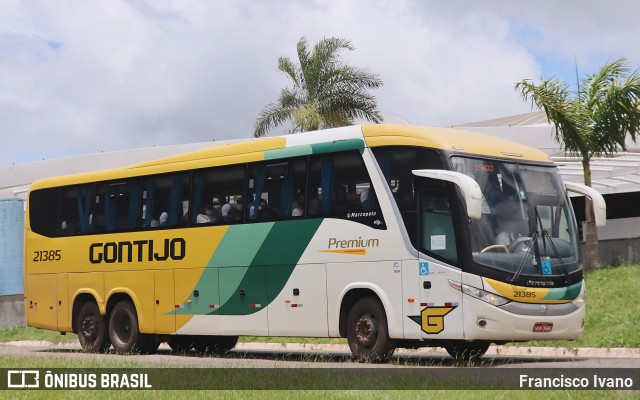 Empresa Gontijo de Transportes 21385 na cidade de Marília, São Paulo, Brasil, por Francisco Ivano. ID da foto: 9721897.