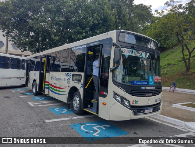 VIPE - Viação Padre Eustáquio 2033 na cidade de São Paulo, São Paulo, Brasil, por Espedito de Brito Gomes. Número da foto: #9723631.