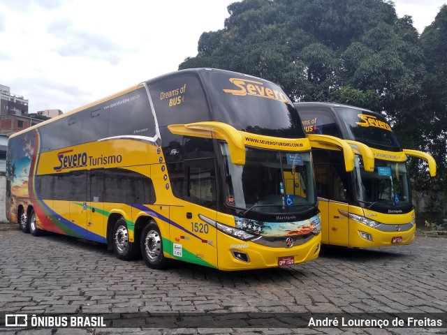 Severo Turismo 1520 na cidade de Ipatinga, Minas Gerais, Brasil, por André Lourenço de Freitas. Número da foto: #9723374.