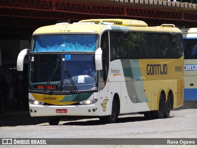 Empresa Gontijo de Transportes 14990 na cidade de Vitória da Conquista, Bahia, Brasil, por Rava Ogawa. ID da foto: 9721434.