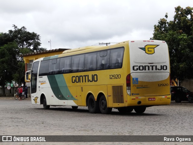 Empresa Gontijo de Transportes 12920 na cidade de Vitória da Conquista, Bahia, Brasil, por Rava Ogawa. ID da foto: 9721878.