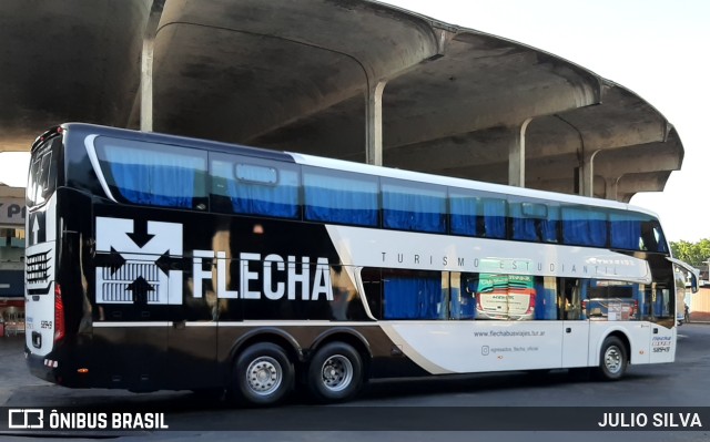 Flecha Bus 58549 na cidade de Porto Alegre, Rio Grande do Sul, Brasil, por JULIO SILVA. ID da foto: 9723479.