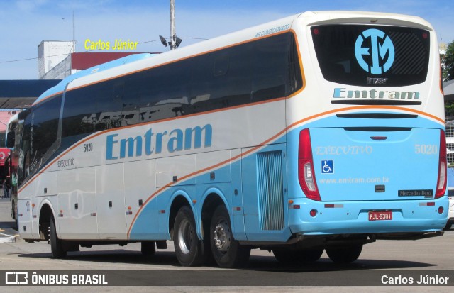 Emtram 5020 na cidade de Goiânia, Goiás, Brasil, por Carlos Júnior. ID da foto: 9721979.