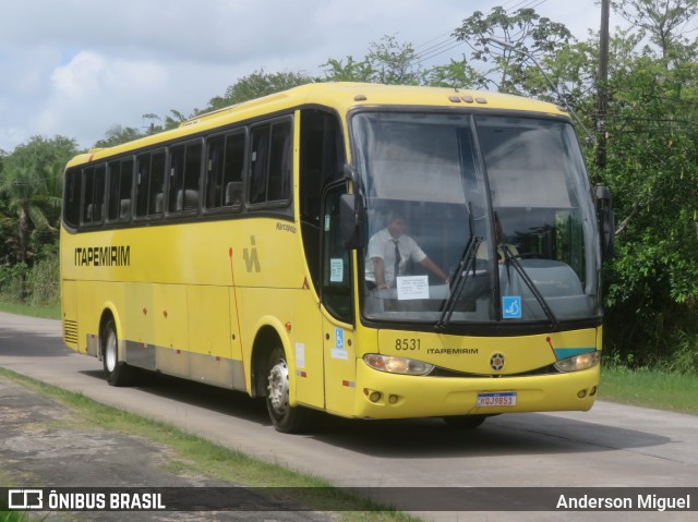 Viação Itapemirim 8531 na cidade de Recife, Pernambuco, Brasil, por Anderson Miguel. ID da foto: 9723626.