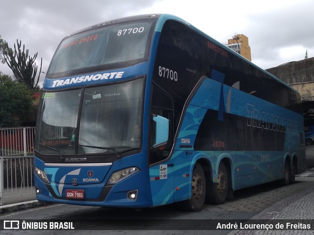 Transnorte - Transporte e Turismo Norte de Minas 87700 na cidade de Belo Horizonte, Minas Gerais, Brasil, por André Lourenço de Freitas. ID da foto: 9726271.