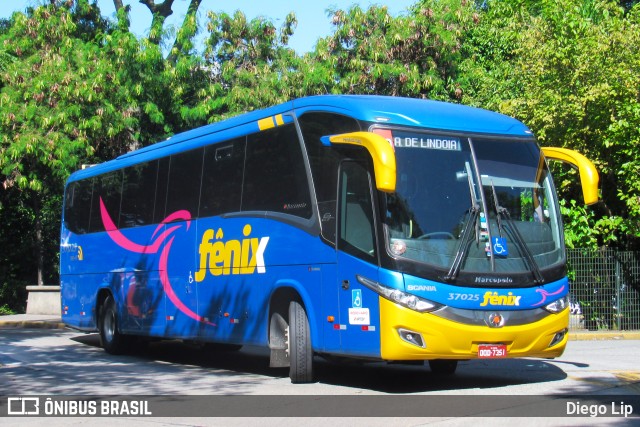 Rápido Expresso Fênix Viação 37025 na cidade de São Paulo, São Paulo, Brasil, por Diego Lip. Número da foto: #9725319.