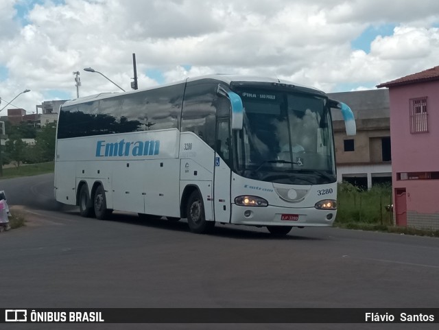 Emtram 3280 na cidade de Barra da Estiva, Bahia, Brasil, por Flávio  Santos. Número da foto: #9724747.