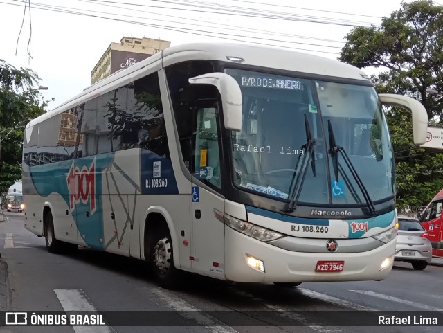 Auto Viação 1001 RJ 108.260 na cidade de Niterói, Rio de Janeiro, Brasil, por Rafael Lima. ID da foto: 9725357.