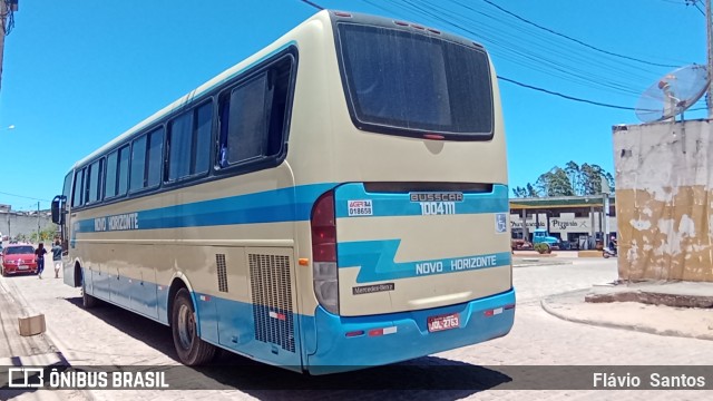 Viação Novo Horizonte 1004111 na cidade de Barra da Estiva, Bahia, Brasil, por Flávio  Santos. ID da foto: 9724727.