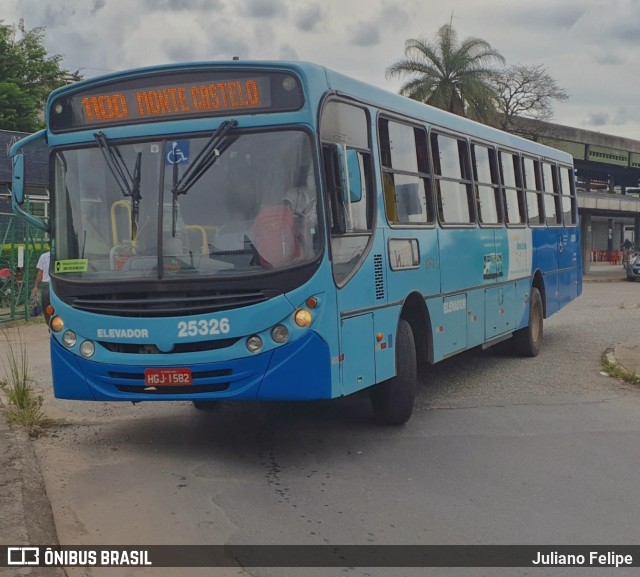 Autotrans > Turilessa 25326 na cidade de Contagem, Minas Gerais, Brasil, por Juliano Felipe. Número da foto: #9724711.