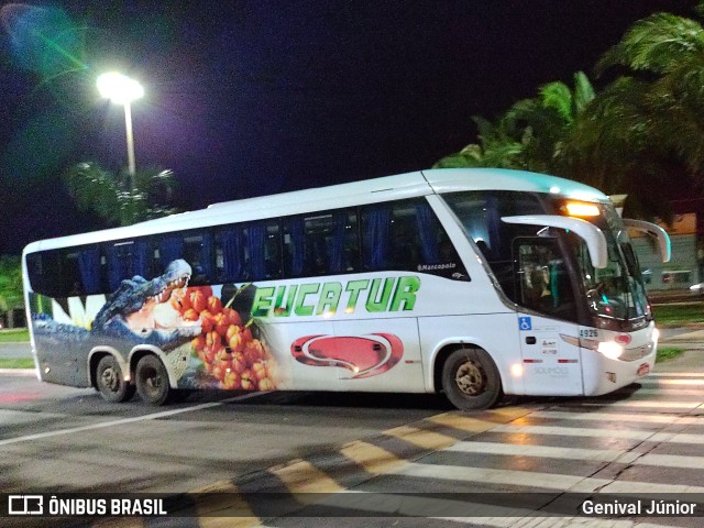 Eucatur - Empresa União Cascavel de Transportes e Turismo 4926 na cidade de Campo Grande, Mato Grosso do Sul, Brasil, por Genival Júnior. Número da foto: #9726151.