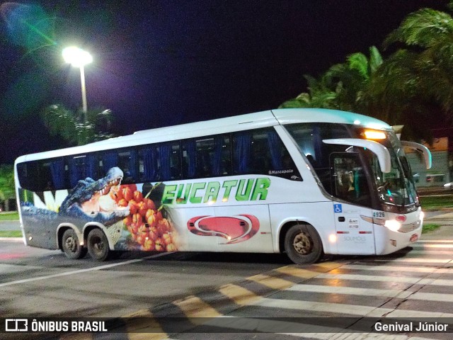 Eucatur - Empresa União Cascavel de Transportes e Turismo 4926 na cidade de Campo Grande, Mato Grosso do Sul, Brasil, por Genival Júnior. ID da foto: 9726151.