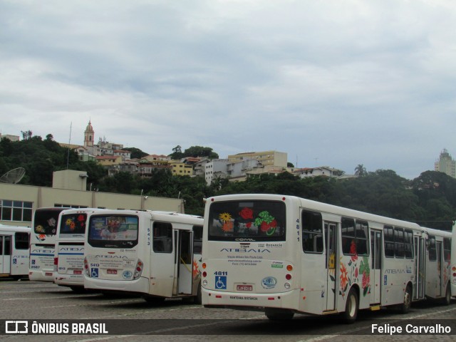 Viação Atibaia São Paulo 4611 na cidade de Atibaia, São Paulo, Brasil, por Felipe Carvalho. Número da foto: #9727345.